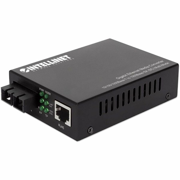 Intellinet Network Solutions GIGABIT ETHERNET MEDIA CONVERTER 508544 - main