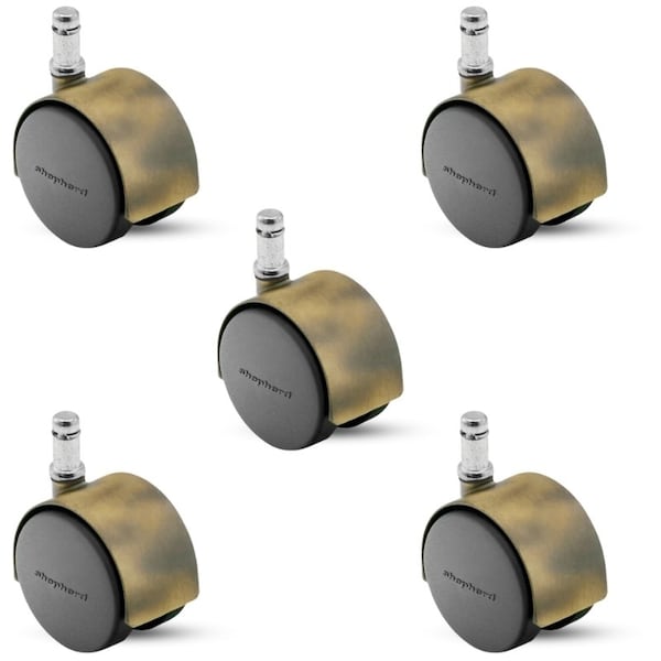 Shepherd Hardware Pacer Hooded Chair Caster Set of 5, 5PK PPA50223WA-5-PACK - main
