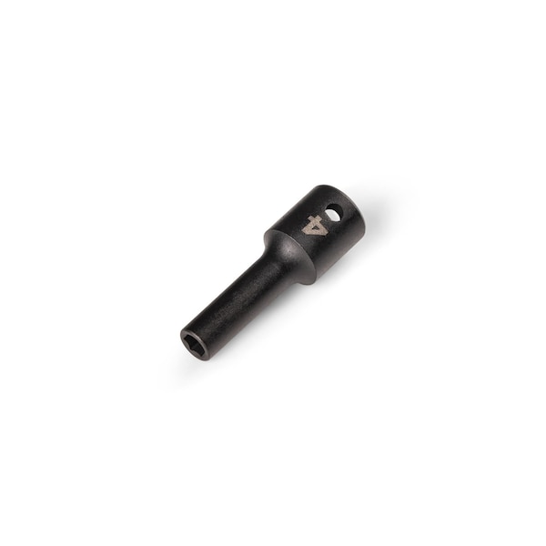 Tekton 1/4 Inch Drive x 4 mm Semi-Deep 6-Point Impact Socket SID04102 - main