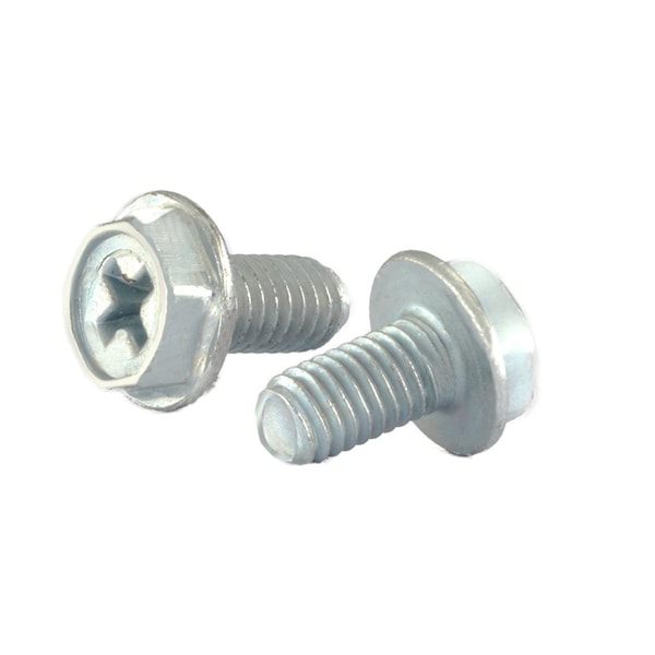 Newport Fasteners #6-32 x 1/4 in, Zinc Plated Steel Flat Head Phillips Drive, 2000 PK 665066-2000 - main