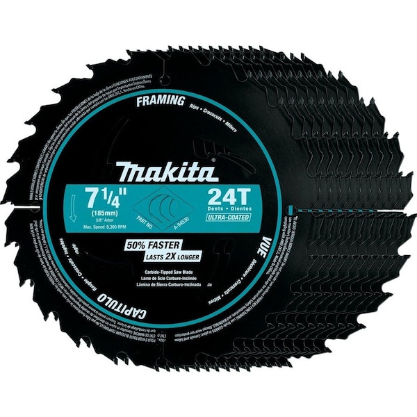 Makita Carbide-Tipped Ultra-Coated Cir 24T, PK10 A-94530-10 - main