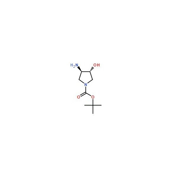Ak Scientific Trans-3-Amino-1-boc-4-hydroxypyrrolidine (5g), CAS 148214-90-8 V3400-5g - main