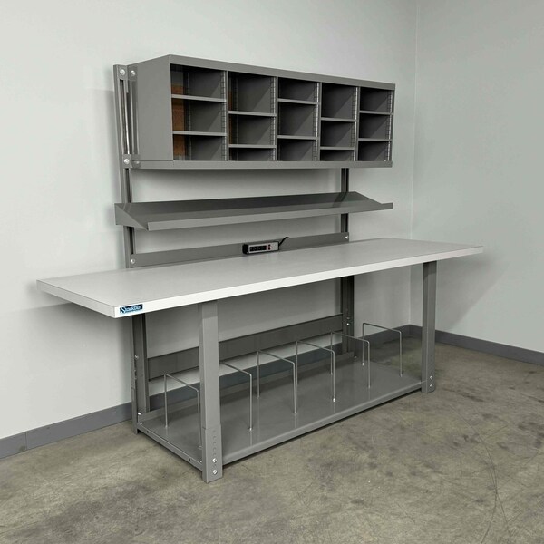 Stackbin Workbenches, 96" W, 1000 lb. E9636BDX-VB - main