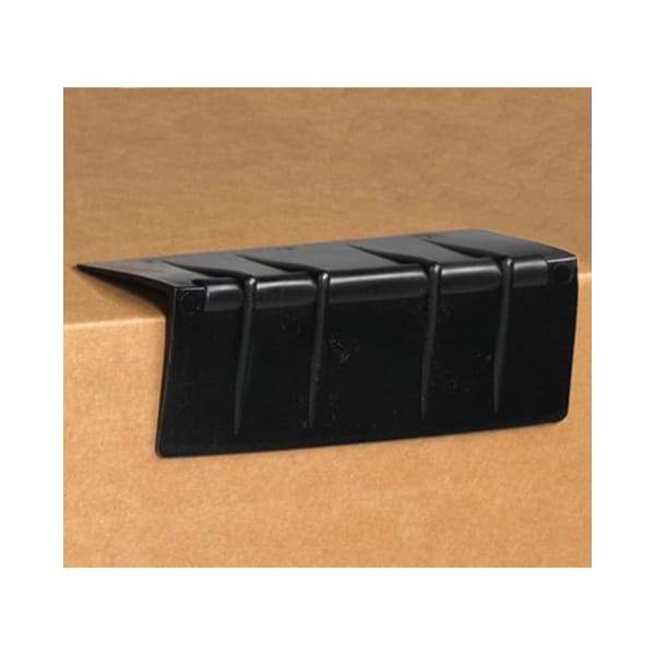 Partners Brand Plastic Strap Guards, 5 1/4" x 2", Black, PK250 SPP512 - main