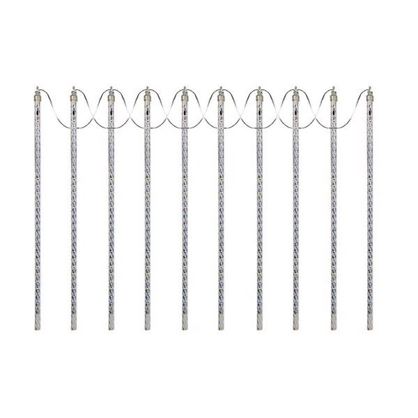 Alpine LED Warm White 54 ct Icicle Light String 9 ft. COR134WW-10 - main