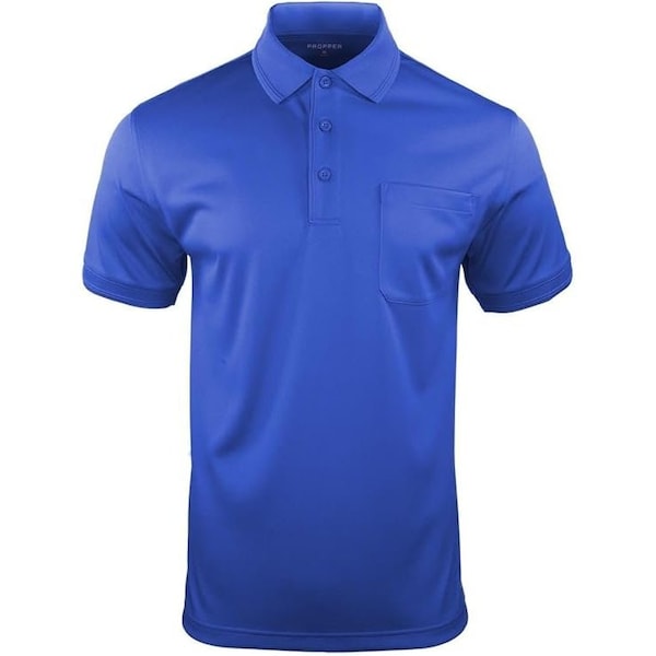 Propper Midweight Pocket Men's Polo, Cobalt, Medium F5343 - main