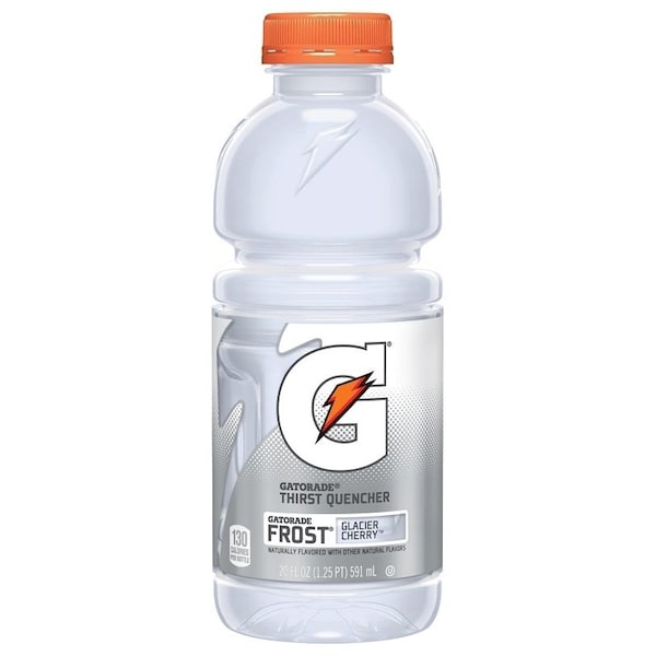 Gatorade Thirst Quencher, Glacier Cherry Flavor, 20 oz Bottle 4214 - main