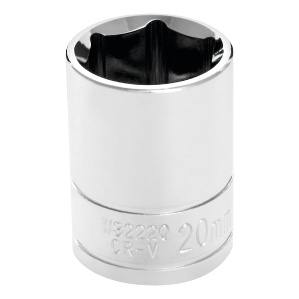 Performance Tool 1/2 In Dr. Socket 20Mm, W32220 W32220 - main