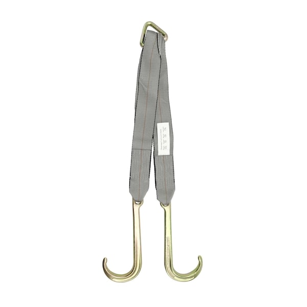 Mytee Products V Bridle Strap 3in x 24in w/ 15in J Hooks VStrap0324J - main