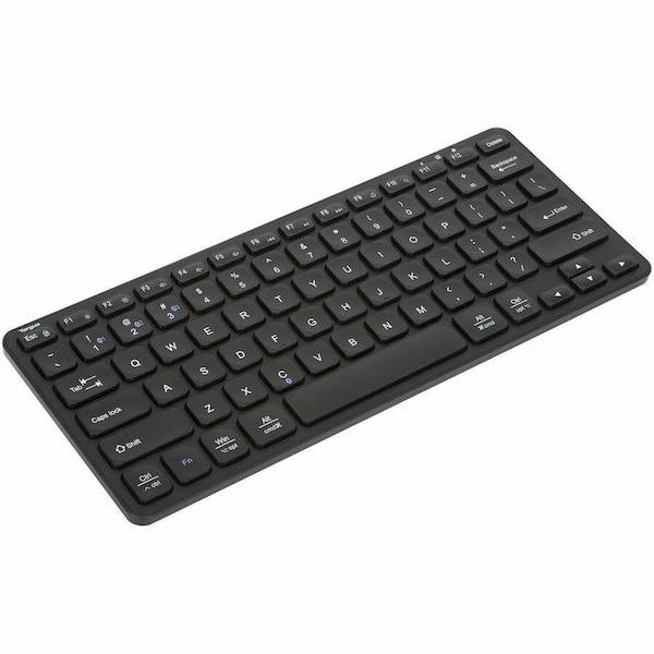 Targus COMPACT MULTI-DEVICE BLUETOOTH ANTIMICROBIAL KEYBOARD (CUSTOM FOR META) BLACK AKB862USFB - main