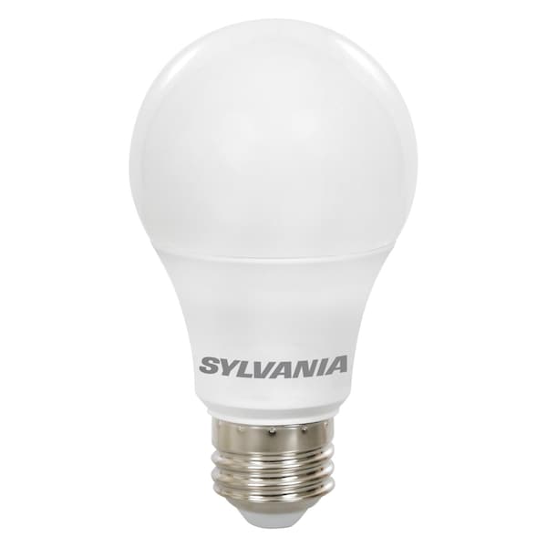 Ledvance/ Sylvania LED A19, 8.5W 80CRI, 800 Lumen, 5000K, 11000 Life, E26 MediumBase, FROSTED Finish LED8.5A19F85010YVRP4 24/CS 4/SKU - main