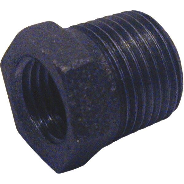 Southland B&K 3/4'' x 3/8'' Hexagon Black Iron Bushing 521-942BG - main