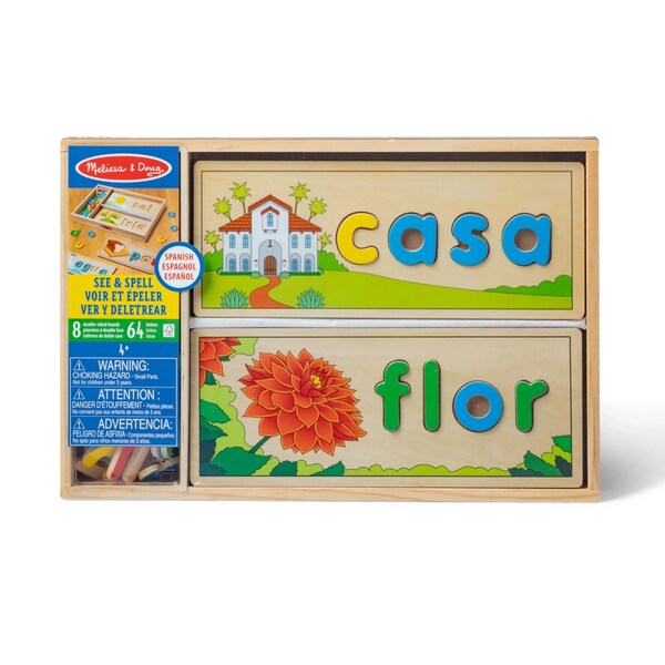 Melissa & Doug Spanish See & Spell 31811 - main