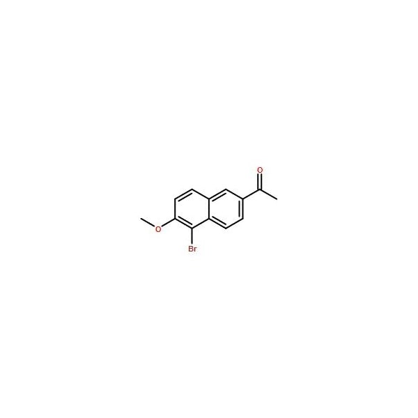 Ak Scientific 2-Acetyl-5-bromo-6-methoxynaphthalene (5g), CAS 84167-74-8 9375AJ-5g - main