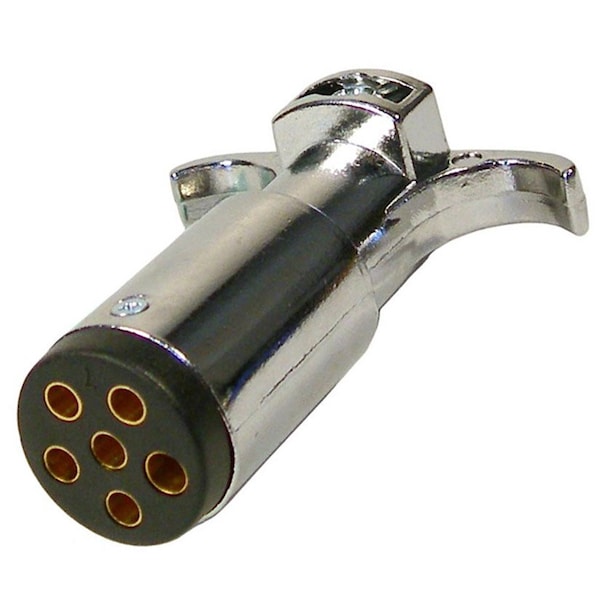 Pico Wiring Accessories Pico 6-Pole Trailer Connector with Polarized Plug - 35 Amp, Male 0727PT - main