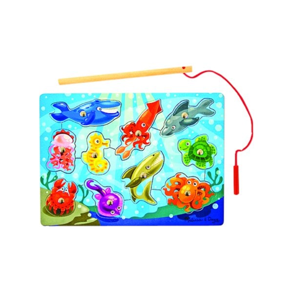 Melissa & Doug Fishing Magnetic Puzzle Game 3778 - main