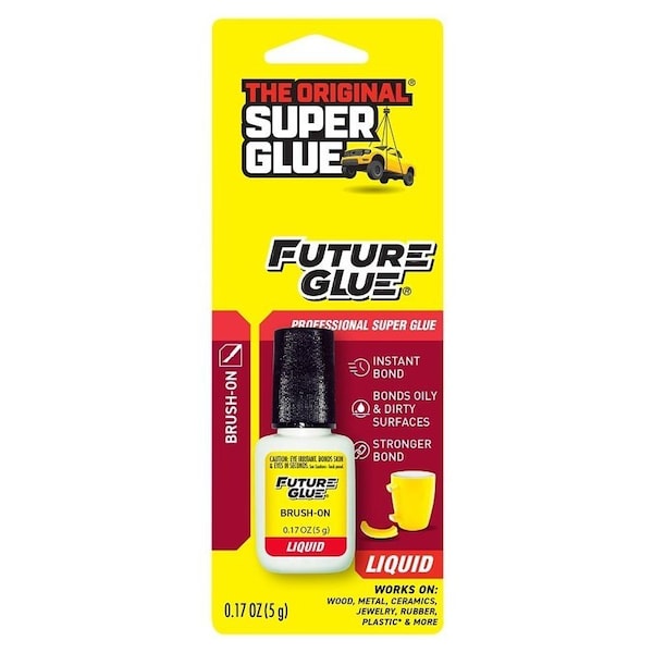 The Original Super Glue 15111 Super Glue, Liquid, Clear, 0.17 oz 11710047 - main