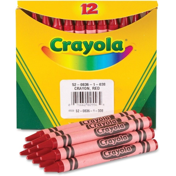 Crayola Crayons, Bulk, 12, PK12 520836038 - main