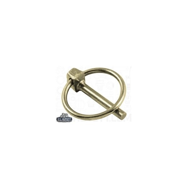 Huyett Lynch Pin, Standard Duty, Zinc Yellow Carbon Steel, 6 mm Dia x 40 mm Shank Length LPM-060-040 - main