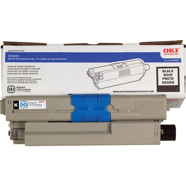 Royal Toner Toner For C530 44469802, Black, 5K Pages 44469802 - main