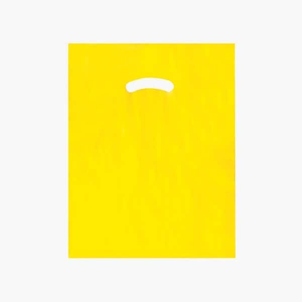 Nashville Wraps Yellow Super Gloss 12x15Plastic Bags, 1.25 mil, 1000PK SG1YE - main