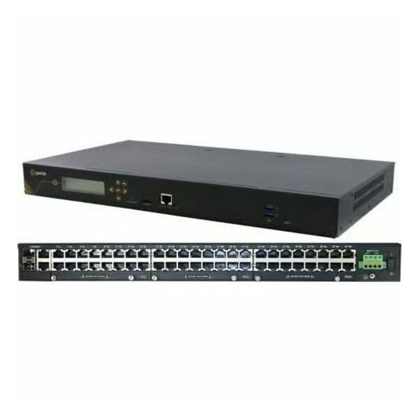 Perle IOLAN SCG50 S-D Console Server: 48 x software selectable RS232/422/485 RJ45 interfaces, 2 x 04035650 - main