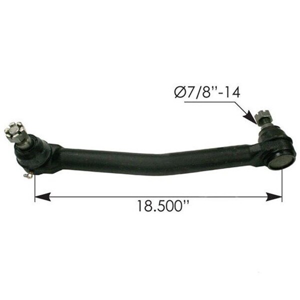 Ilc FREIGHTLINER CASCADIA 125 YEAR 2012 18.5 INCH DRAG LINK Heavy Duty Replacement Part FRTLNR CASC 125 2012 18.5 INCH DRAG LINK - main