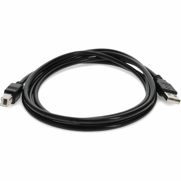 Add-On Addon 12Ft Usb 2.0 (A) Male To Usb 2.0 (B) Male Black Extension Cable USBEXTAB12 - main