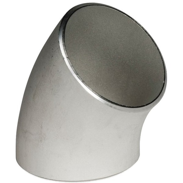 Msi Products 5 in Schedule 10 Stainless Steel 45° Butt-Weld Elbow A8310470 - main