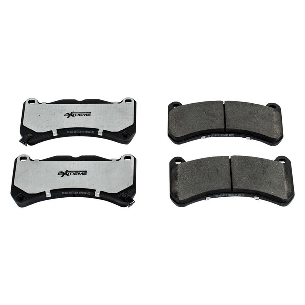 Powerstop PowerStop Front Z26 Extreme Street Brake Pads with Hardware for 2013-2014 Ford Mustang Z26-1365 - main