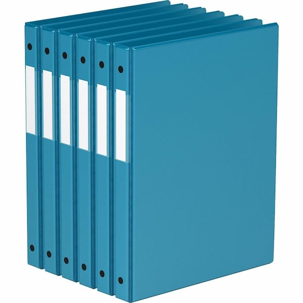 Davis Group Premium Economy, Round Ring, Binder, (Turquois Blue, 5/8"), PK6 2300-52-06 - main