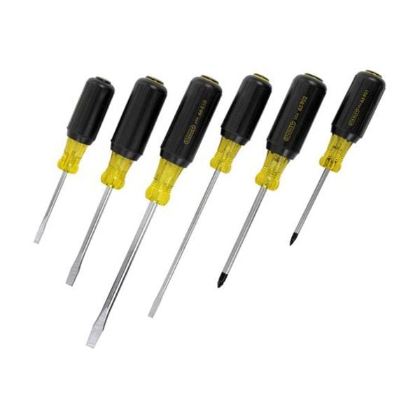 Stanley Vinyl Grip Screwdriver Set, 6-Piece 66-565 - main