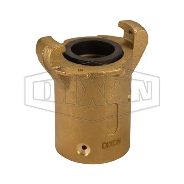 Dixon Sand Blast Quick Coupling, 1-1/4 x 2-5/32 in, Brass, Domestic BSB125 - main