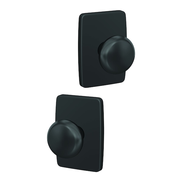 Schlage Residential Schlage Custom Plymouth Knob with Greene Rose Passage and Privacy Lock with 16600 Latch and FC21PLY622GEE - main