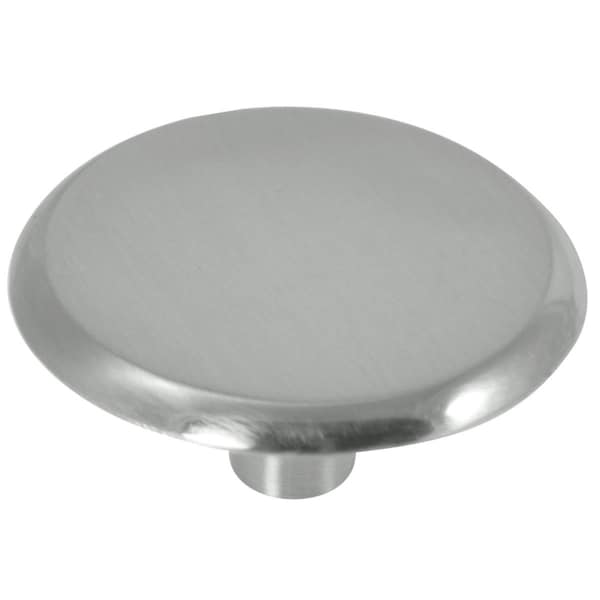 Grilltown 1.5 in. Knob - Brushed Satin Nickel GR812773 - main