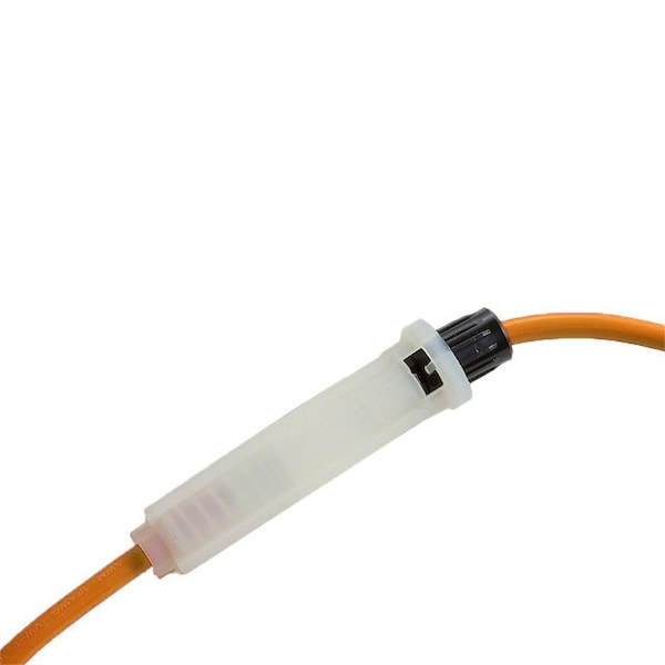 Optifuse In-Line Holder for 6.3x32mm, 12AWG w/30A fuse LPA-05W-12OR-30A - main