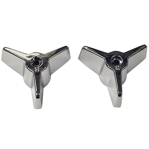 Danco Faucet Handle, Zinc, Chrome Plated, For: American Standard Colony Two Handle Tub/Shower Faucets 88432 - main