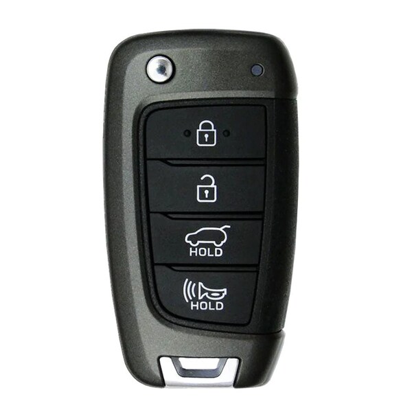 Aks Keys 2019 2020 Hyundai Santa Fe Flip Key Fob 4B FCC# TQ8-RKE-4F39 RC-HYUNDAI-58C - main