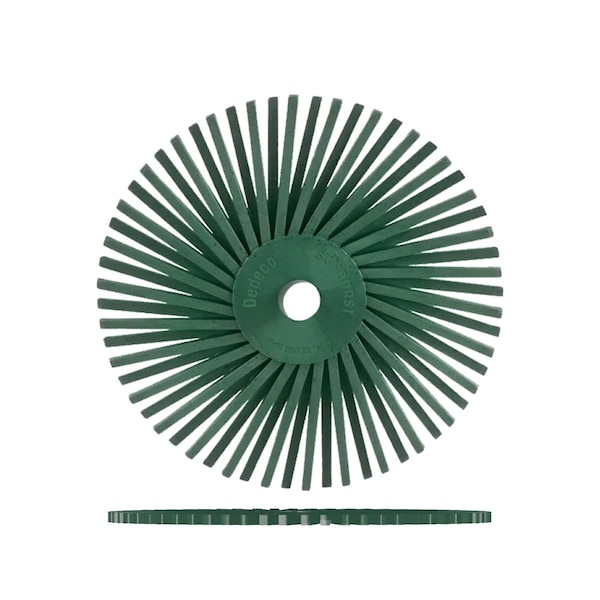 Dedeco SUNBURST 4" TA DISCS DARK GREEN 50 GRIT, 12PK 2456 - main