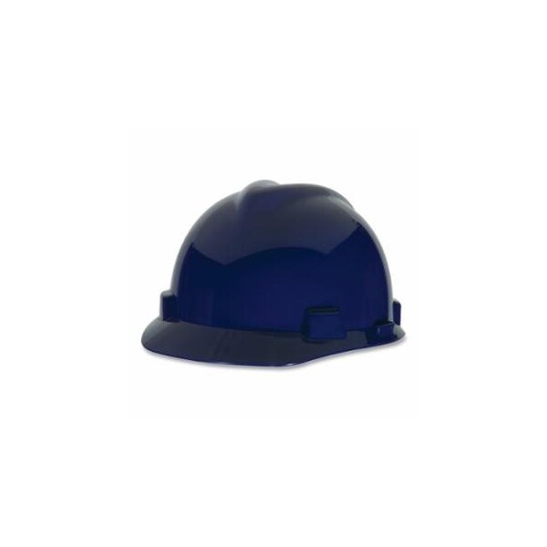 Msa Safety V-Gard 500 Protective Caps and Hat, 6 Point Ratchet, Blue 454-10034028 - main