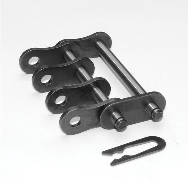 Senqcia 40-3CL Triple Strand Spg Clip Connecting Link, 40-3 chain, .5P, 1.83 OAW, .156 Pin S-40-3CL - main