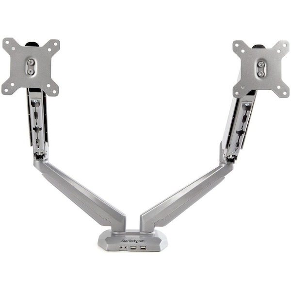 Startech.Com Vesa 75Mm/100Mm Desk Mount Dual Monitor Arm Supports Displays Up To ARMSLIMDUOS - main