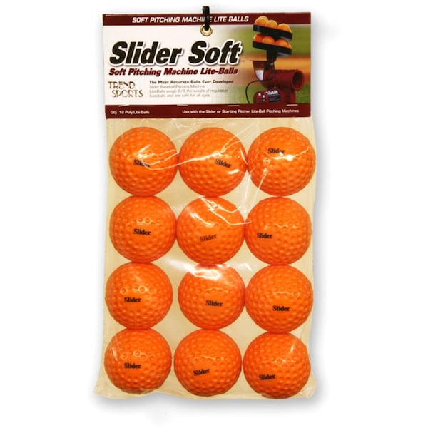 Heater SLB10 Slider Orange Soft Foam Balls; Dozen SLB10 - main
