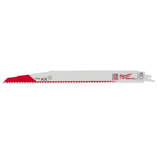 Milwaukee Tool 12" 5 TPI The Ax Sawzall Blade (25 Pk) 48-00-8027 - main