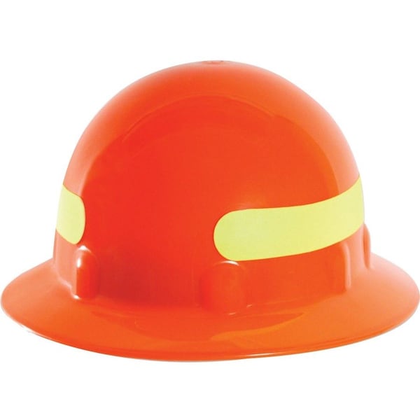 Fibre-Metal By Honeywell Hard Hat, Super Eight E1, Thermoplastic, 8 Point Ratchet, Type 1, Class E, Orange E1RW03A000 - main