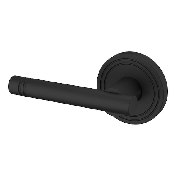 Baldwin Residential Door Levers Half Dummy Left Hand Satin Black 5138190LDM - main