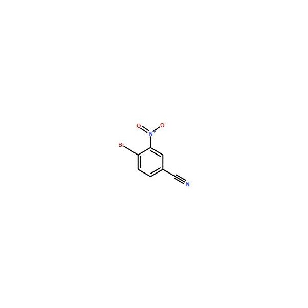 Ak Scientific 4-Bromo-3-nitrobenzonitrile (1g), CAS 89642-49-9 X2252-1g - main