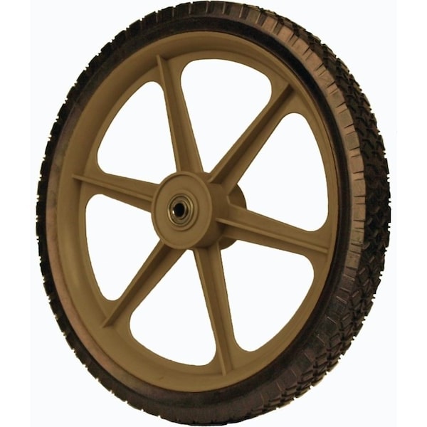 Martin Wheel PLSP14D175 Lawn Mower Wheel, Plastic, For Garden Carts, Wagons and Rotary Mowers PLSP14D175 - main