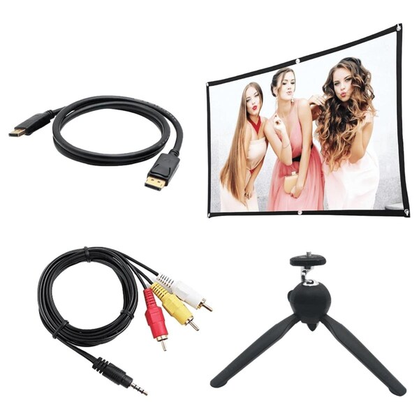 Super Sonic Supersonic Home Theater Projector Kit, Black SC-180AC - main