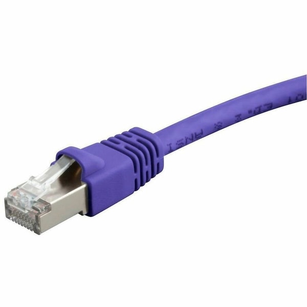 Monoprice Cat6A Ethernet Patch Cable - Snagless RJ45_ 550Mhz_ STP_ Pure Bare Cop 24351 - main
